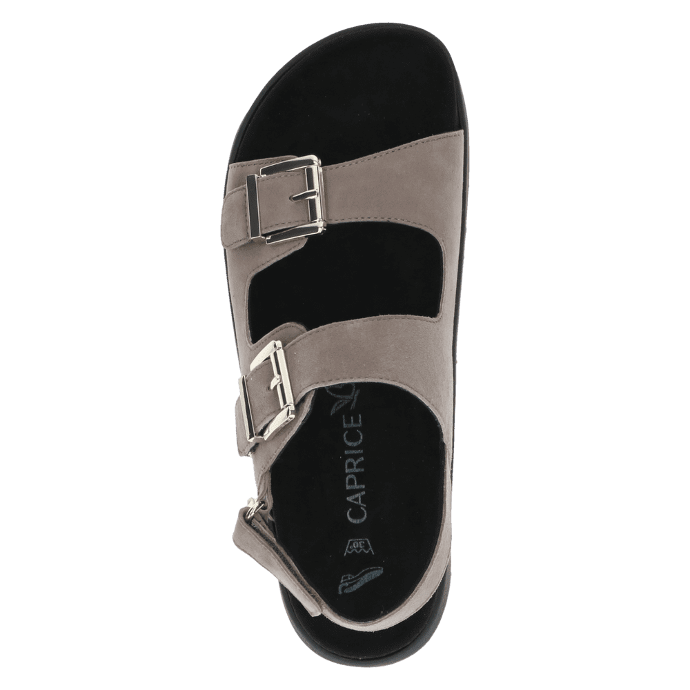 Caprice sandal mud - 28206 - Kirbys Footwear Ltd