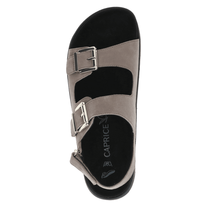 Caprice sandal mud - 28206 - Kirbys Footwear Ltd