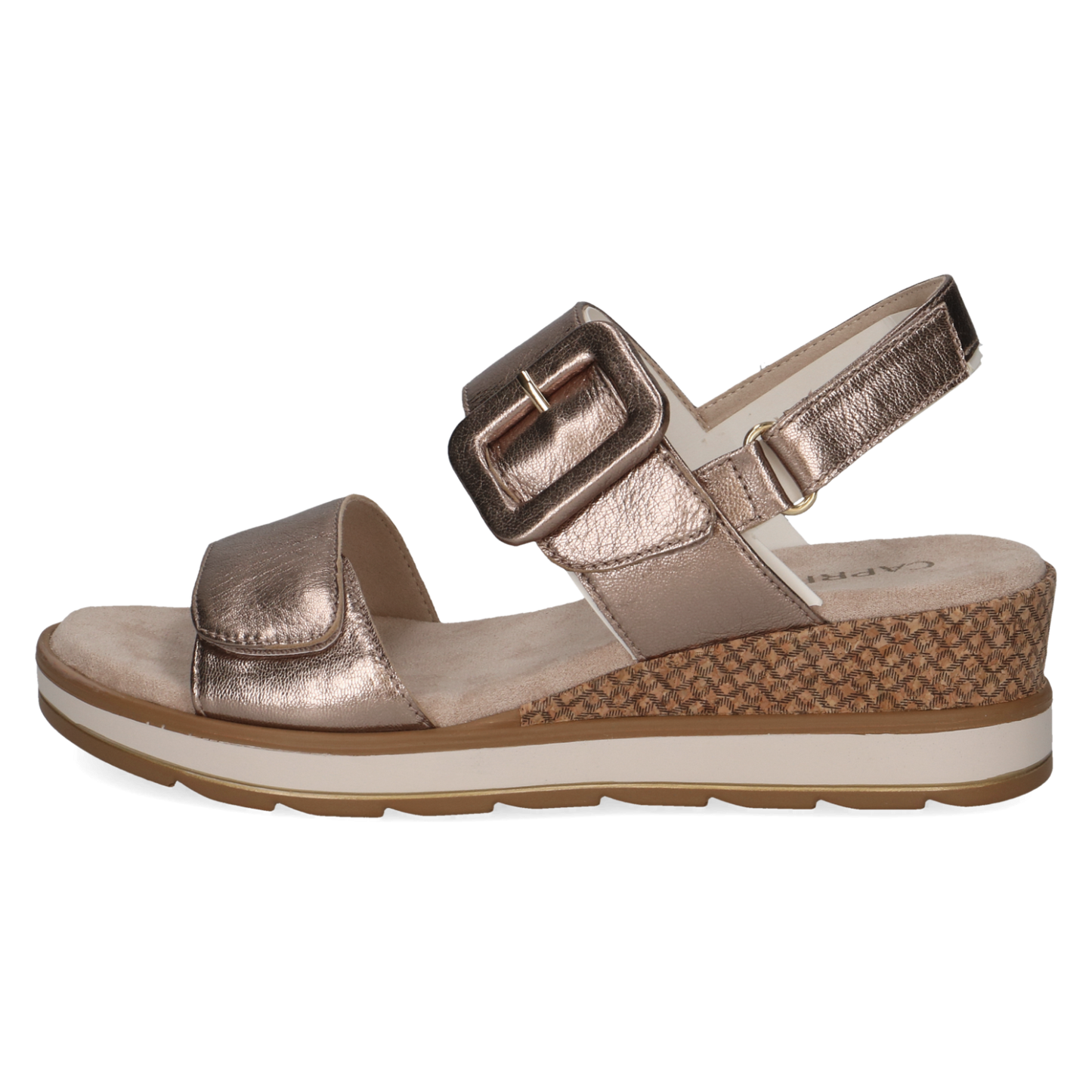 Caprice sandal 28753 taupe metallic
