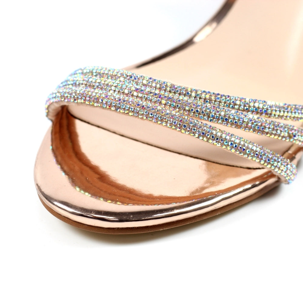Lunar Amie sandal - rose gold - Kirbys Footwear Ltd