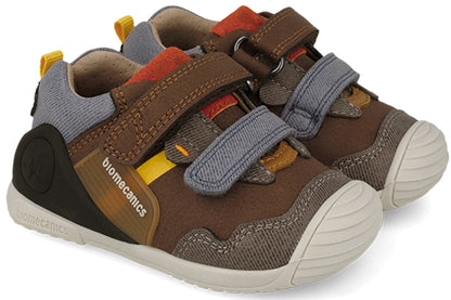 Biomecanics velcro brown 261123