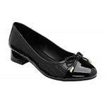 Lotus Rush Court black croc