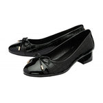 Lotus Rush Court black croc