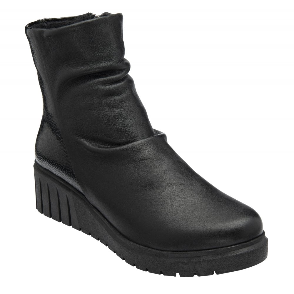 Lotus Adlee boot - black leather