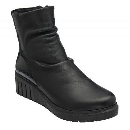 Lotus Adlee boot - black leather