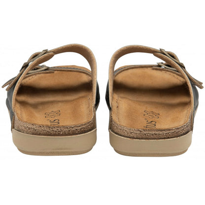 Lotus Rome mule black - Kirbys Footwear Ltd