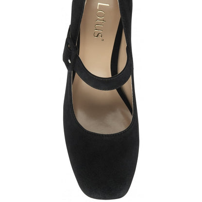 Lotus Nixie black suede