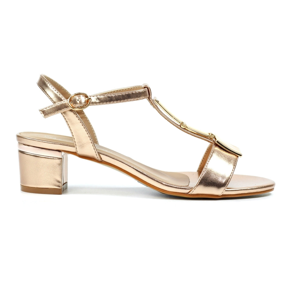 Lunar Blaze sandal - rose gold - Kirbys Footwear Ltd