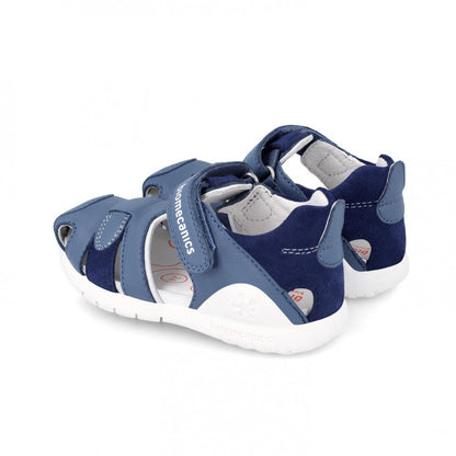 Biomecanics 242255 sandal Blue leather