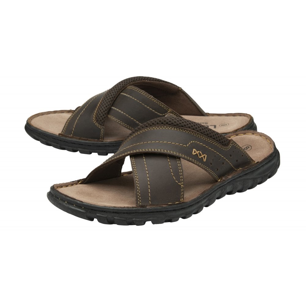 Lotus Mikey mule brown - Kirbys Footwear Ltd