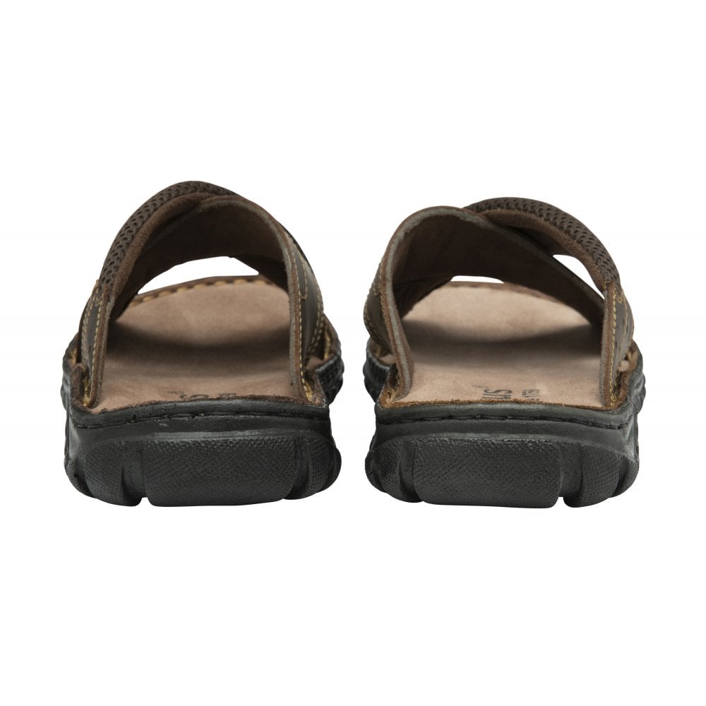 Lotus Mikey mule brown - Kirbys Footwear Ltd