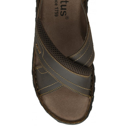 Lotus Mikey mule brown - Kirbys Footwear Ltd