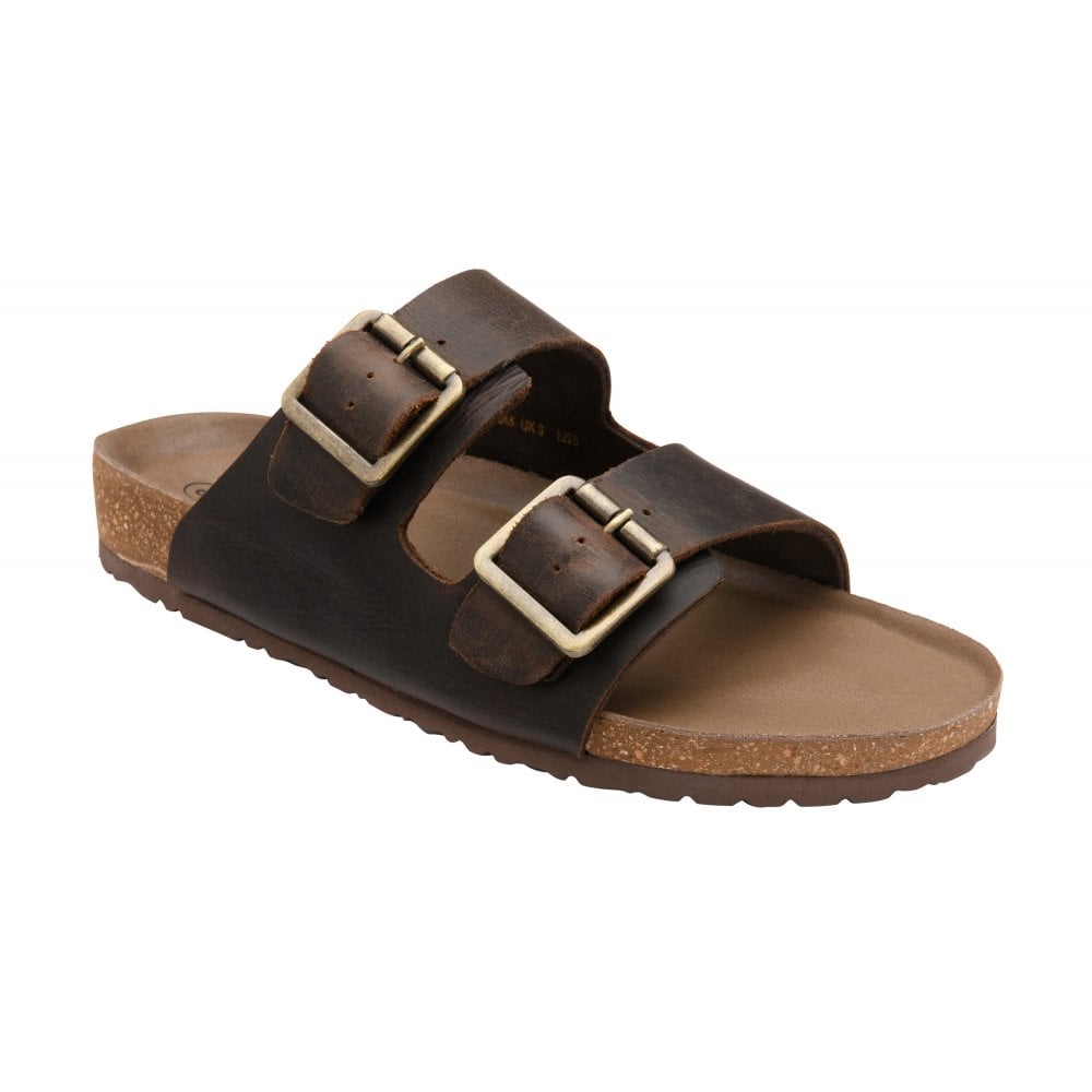 Lotus Nexus mule brown - Kirbys Footwear Ltd