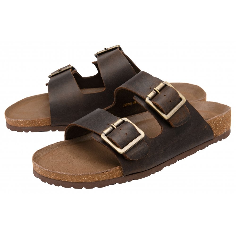 Lotus Nexus mule brown - Kirbys Footwear Ltd