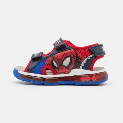 Geox Android Spiderman lights sandal - Kirbys Footwear Ltd