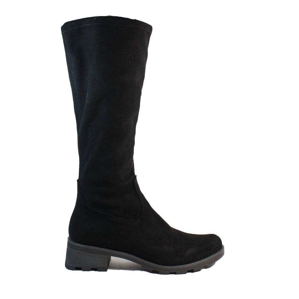 Caprice high stretch boot black 25613