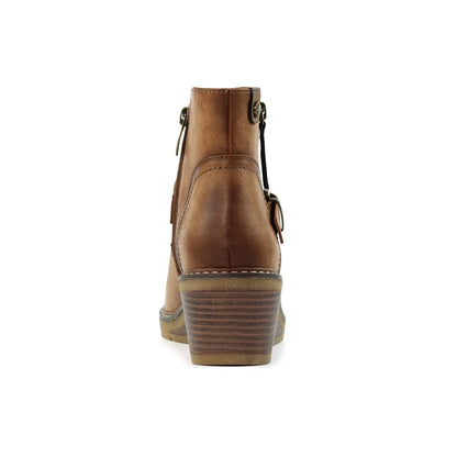 Lunar wedge boot - Cruz tan