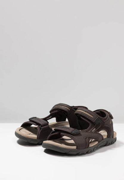 Geox Strada brown sandal