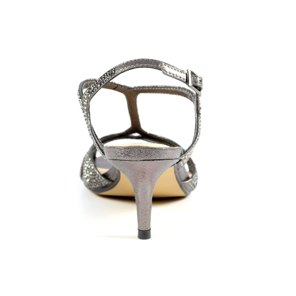 Lunar Francie sandal - pewter - wide fit - Kirbys Footwear Ltd