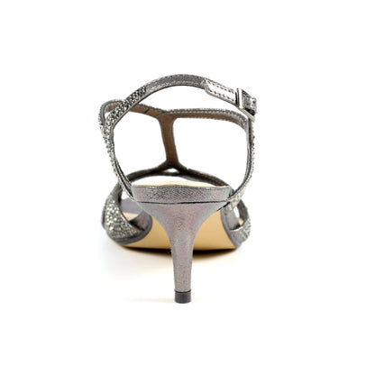 Lunar Francie sandal - pewter - wide fit - Kirbys Footwear Ltd