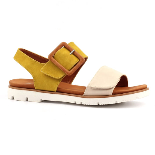 Lunar Gabby sandal - lime - Kirbys Footwear Ltd