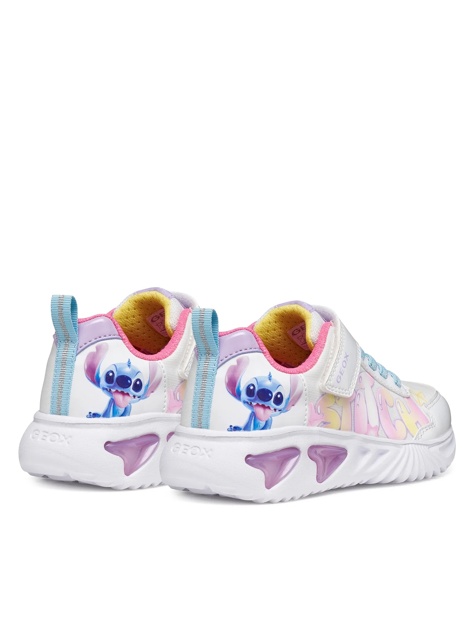 Geox Assister Stitch white multicolour - Kirbys Footwear Ltd