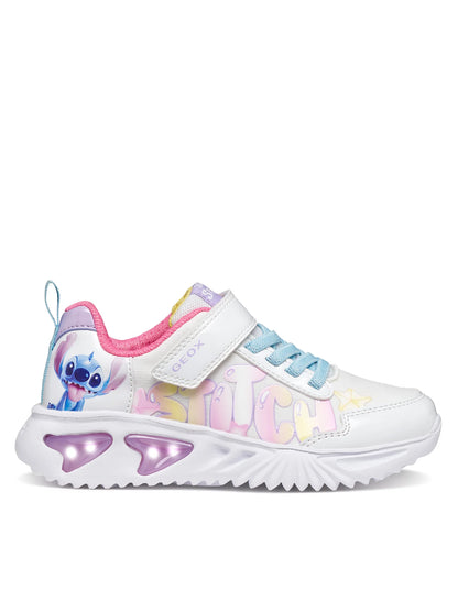 Geox Assister Stitch white multicolour - Kirbys Footwear Ltd