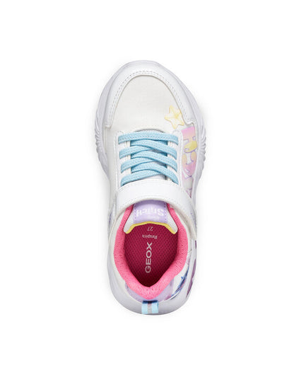 Geox Assister Stitch white multicolour - Kirbys Footwear Ltd