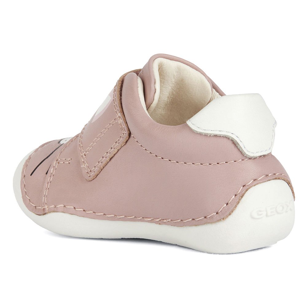 Geox Tutim pink pre walker cat Kirbys Footwear Ltd
