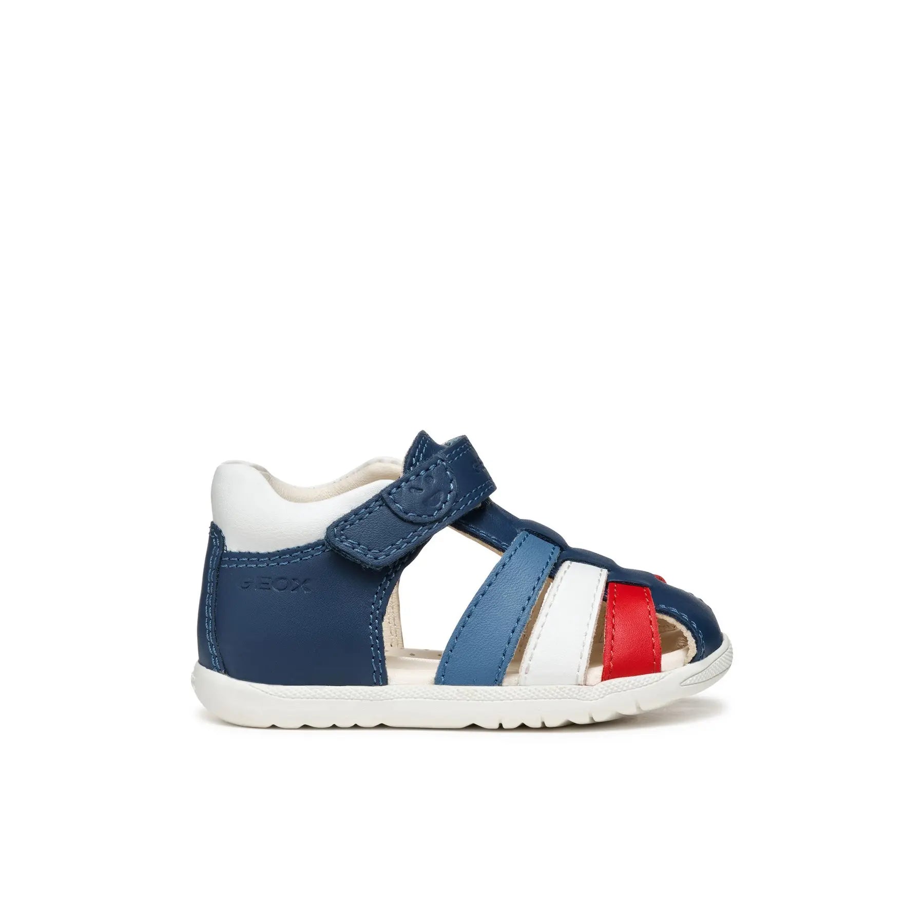 Geox Macchia sandal navy red - Kirbys Footwear Ltd