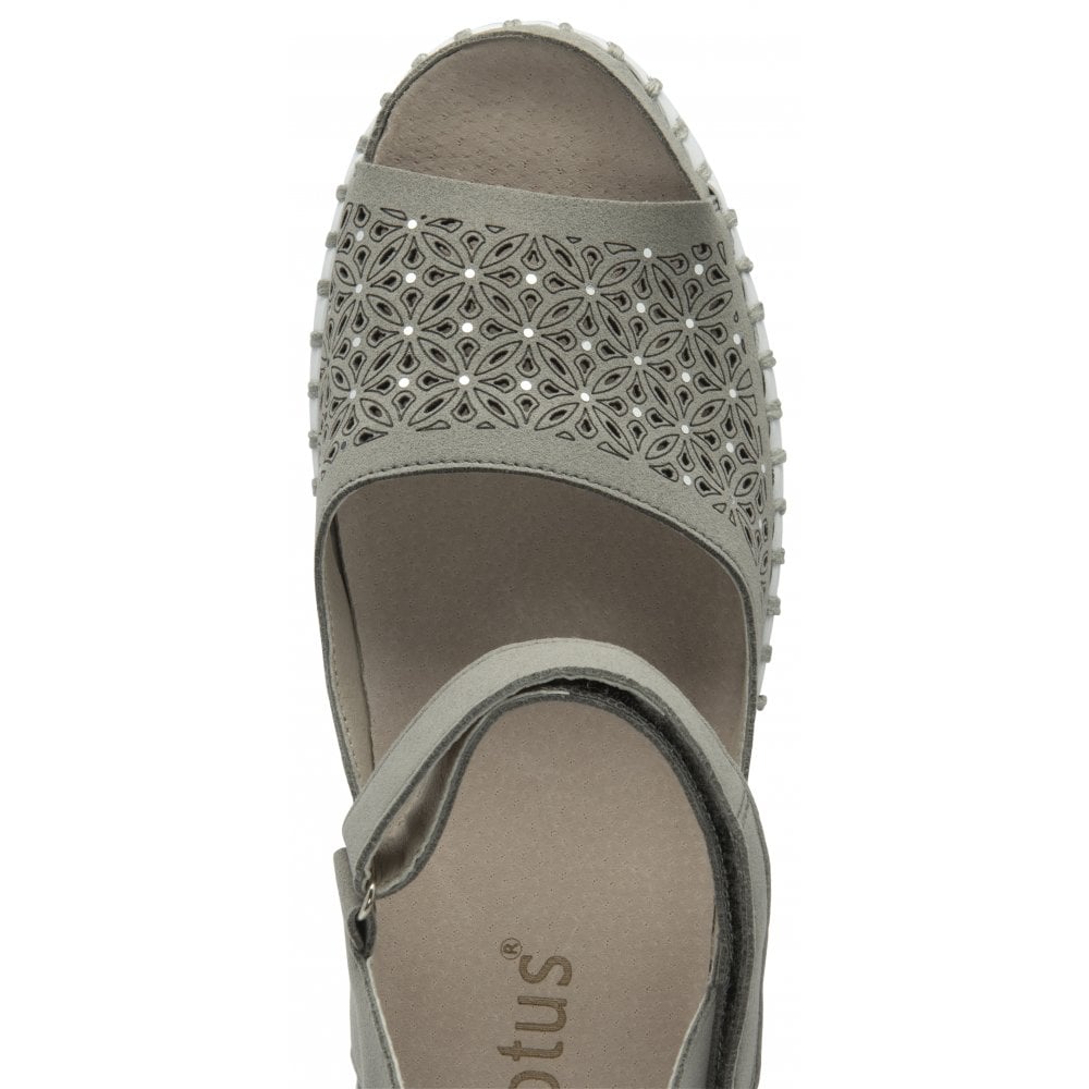Lotus Berna sandal grey