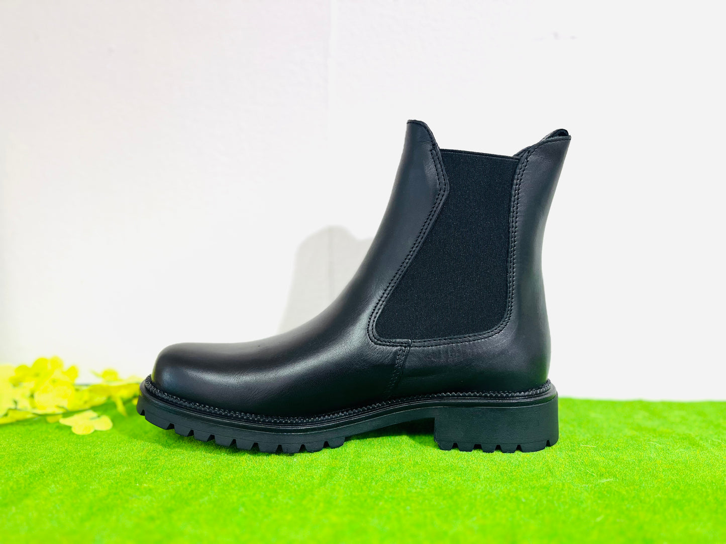 Tamaris boot slip on black 25427