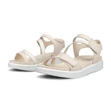 Ecco Soft sandal - limestone - 238803 - Kirbys Footwear Ltd