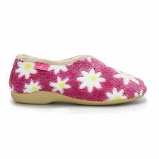 Lunar Daisy slipper pink - Kirbys Footwear Ltd
