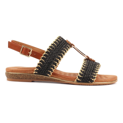 Lunar Jules mule - black - Kirbys Footwear Ltd