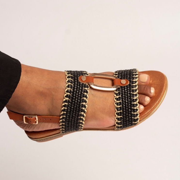 Lunar Jules mule - black - Kirbys Footwear Ltd