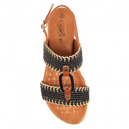 Lunar Jules mule - black - Kirbys Footwear Ltd