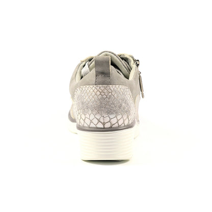 Lunar Kiley silver trainer