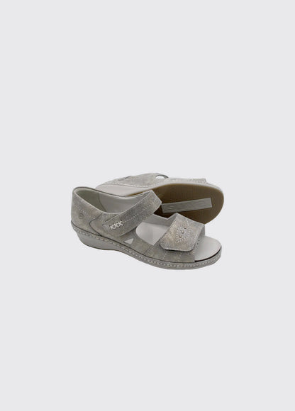 Dubarry Suave Yolanda sandal platinum - Kirbys Footwear Ltd