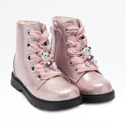 Lelli Kelly Orsetto pink glitter girls boot