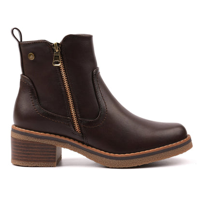 Lunar Heaven brown ankle boot