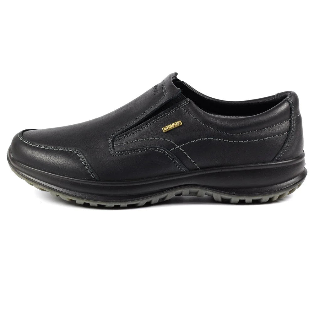 Gri Sport Melrose waterproof black leather - Kirbys Footwear Ltd