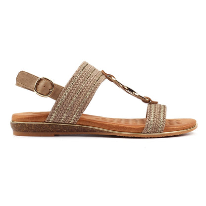 Lunar Mila sandal - khaki