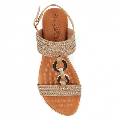 Lunar Mila sandal - khaki