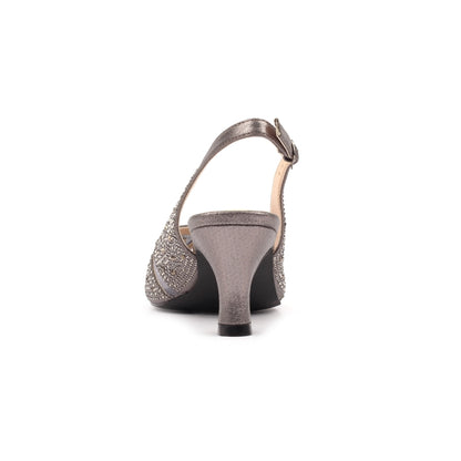 Lunar Nancy sandal - pewter - wide fit - Kirbys Footwear Ltd