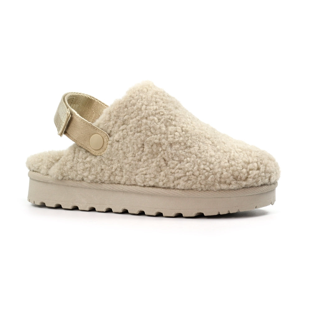 Lunar slipper Naples beige - Kirbys Footwear Ltd