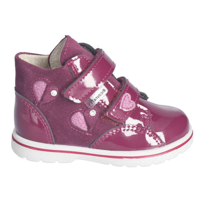 Ricosta Abby boot wine velcro waterproof