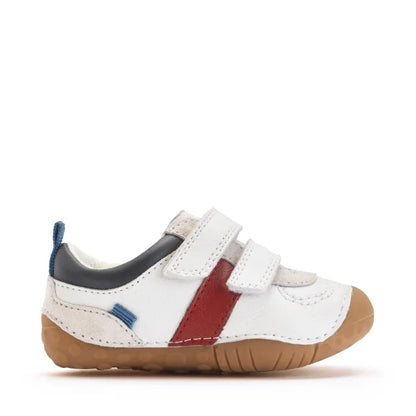 Start-Rite Zap pre walker white leather - Kirbys Footwear Ltd