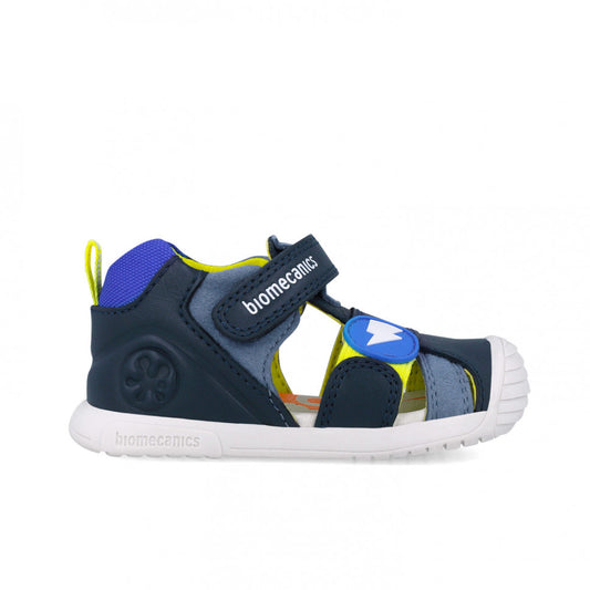 Biomecanics 242125 blue sandal leather