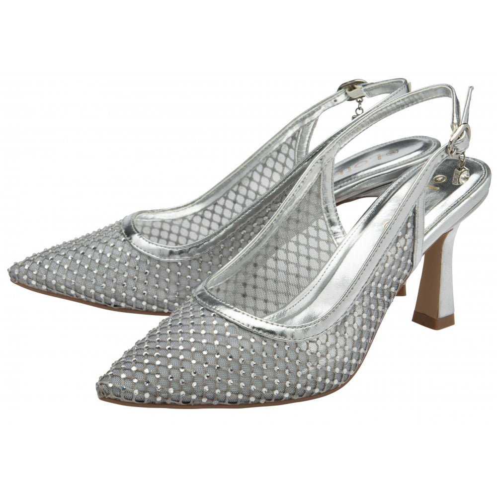 Lotus Phoenix silver sandal - Kirbys Footwear Ltd
